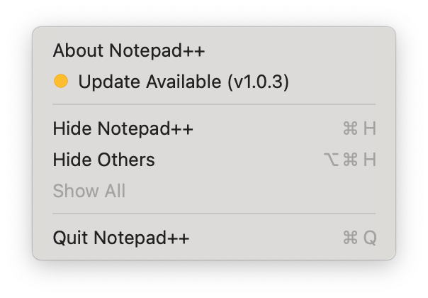 New version available